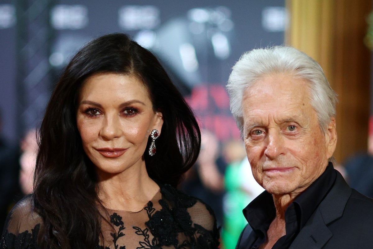 Michael Douglas reacts to wife Catherine Zeta-Jones’ comments about his ...