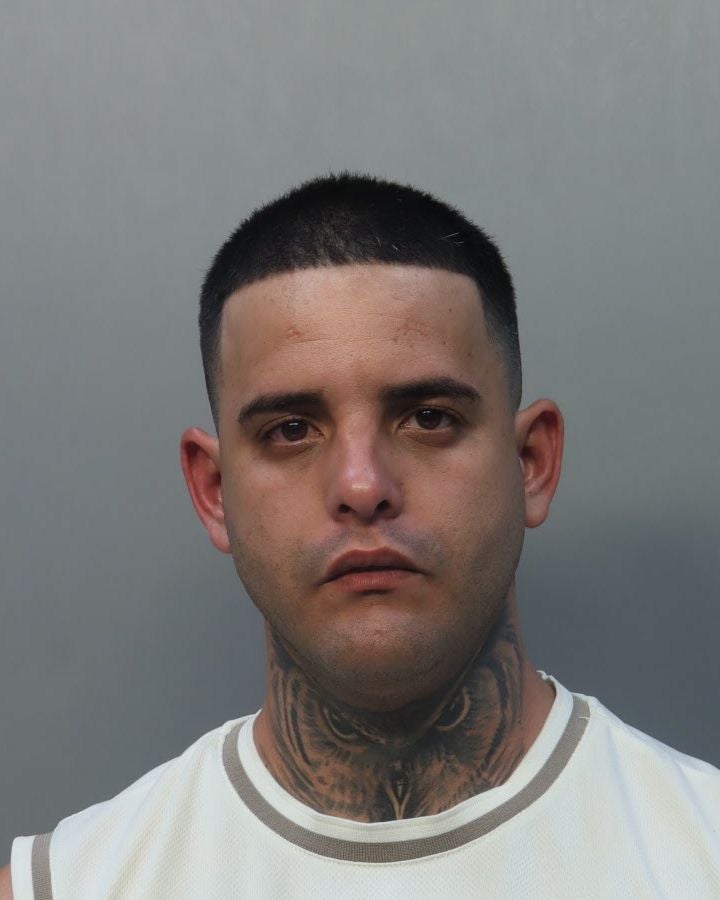 Lazaro Nunez-Martinez (pictured) has been arrested after kidnapping a man with whom he had agreed to meet via Facebook Marketplace, police said