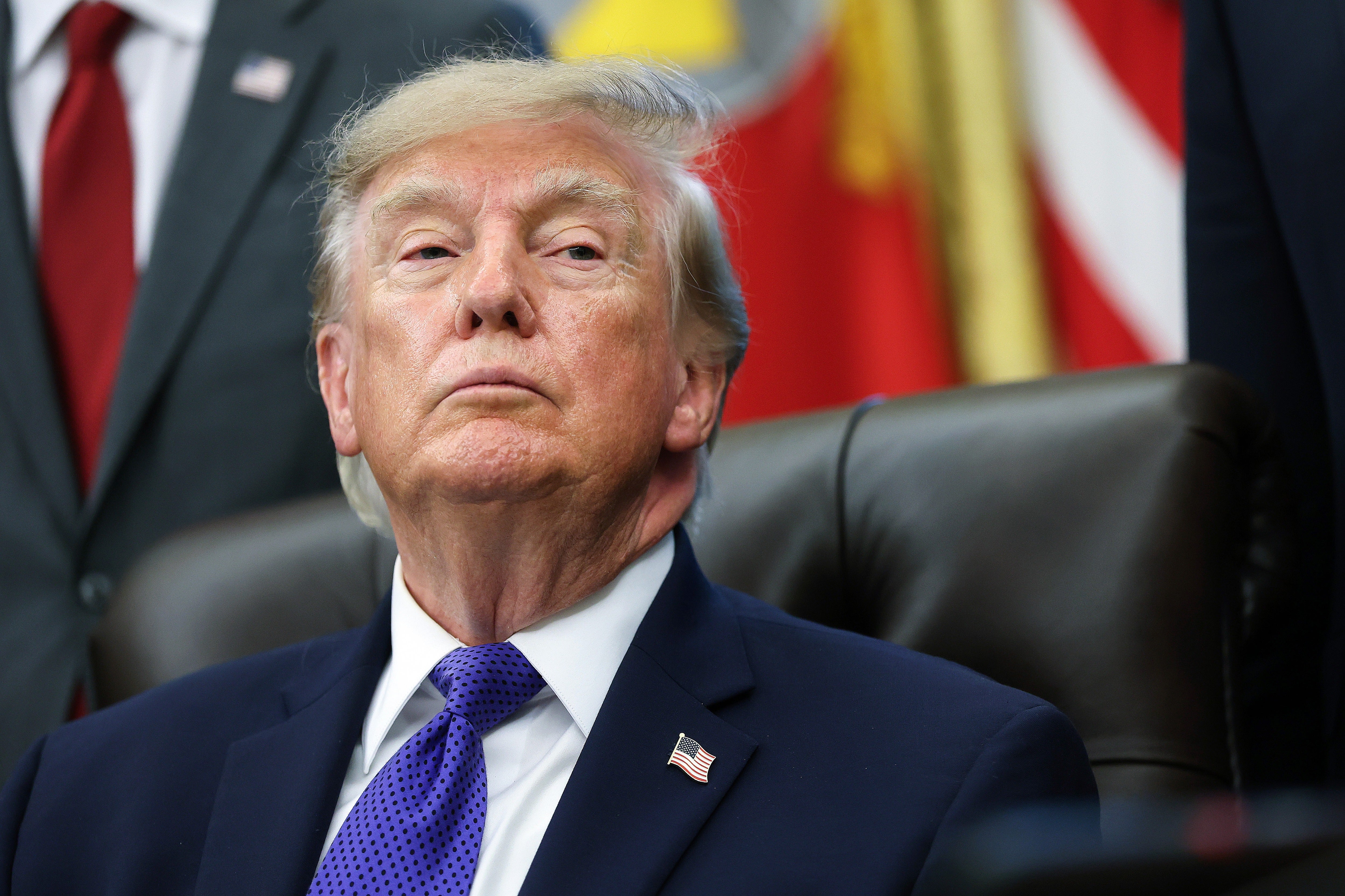 Recipients of Trump pardons were spared 130 years in prison and more than $15 million in penalties, a new analysis found (Getty Images)