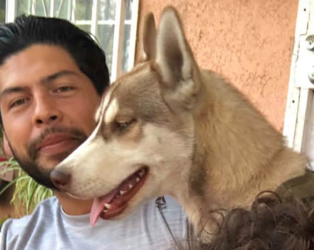 Ruso pictured with his owner Filiberto Reyes