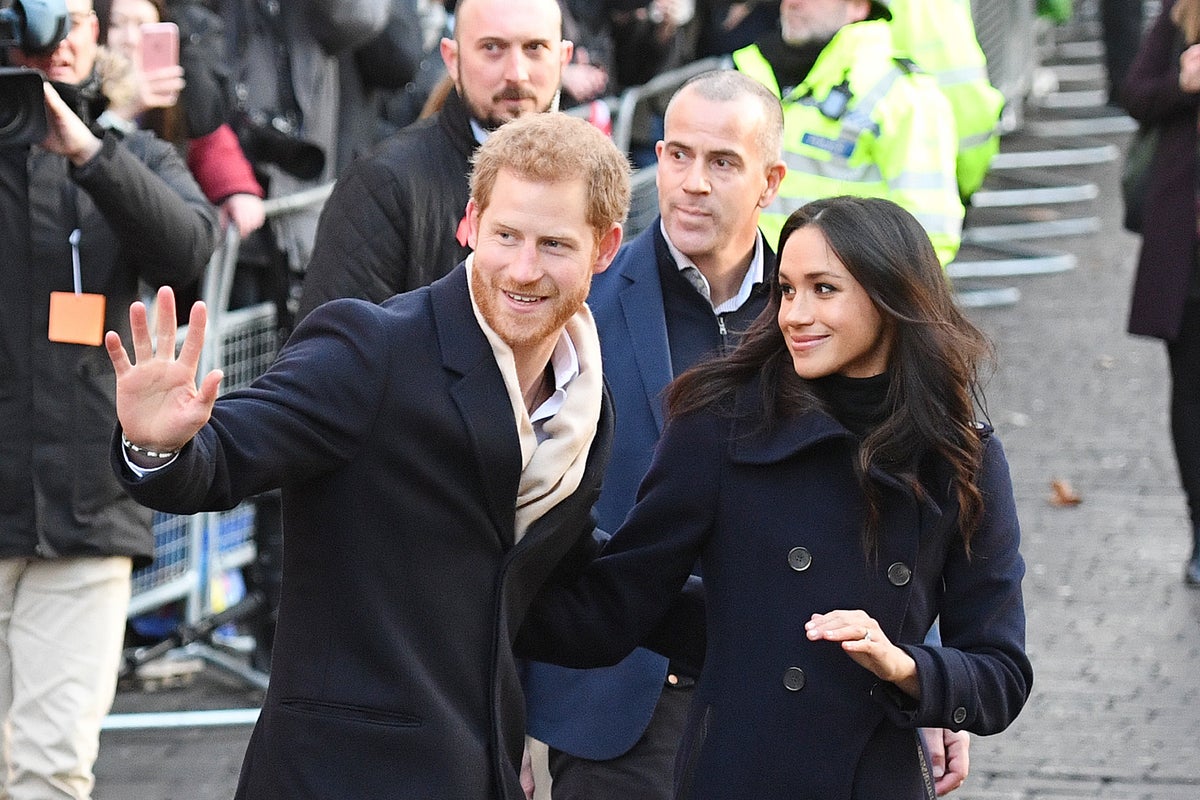 Photo: The Independent Prince Harry and Meghan Markle Visit Nottingham Charities