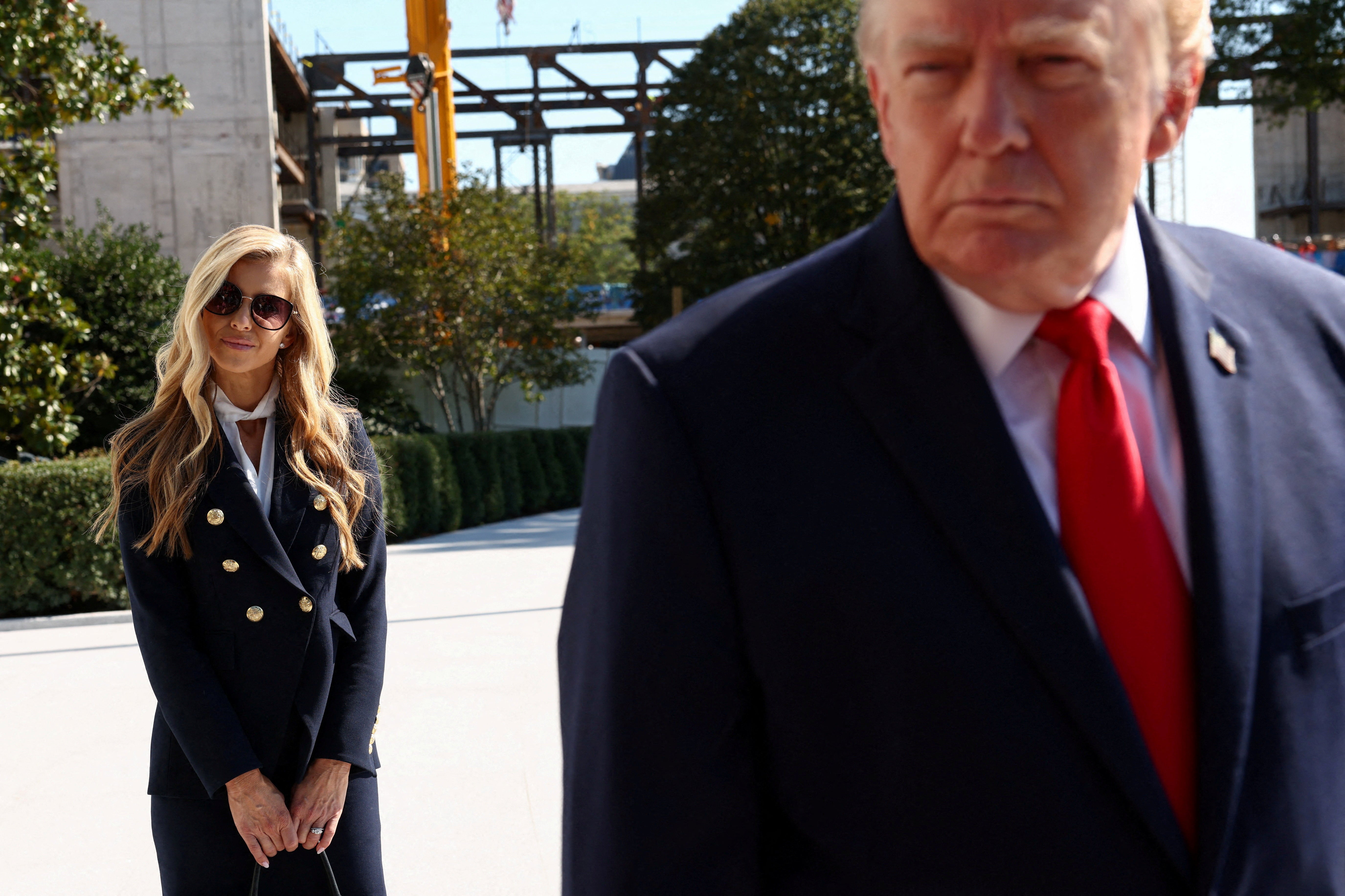 Donald Trump told reporters he had told her to ‘reconsider’ her position