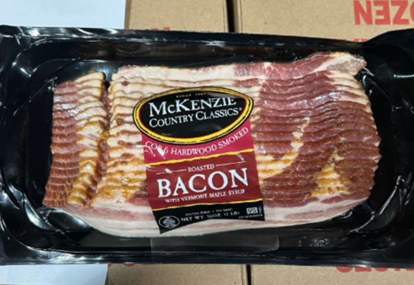 McKenzie Country Classics bacon affected by recall