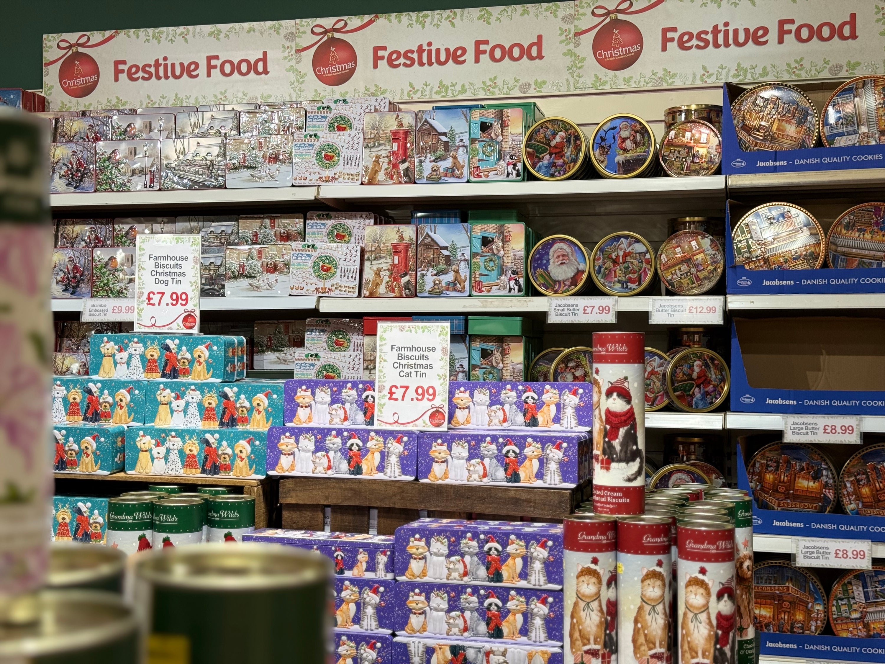 Many offer hampers, cheeseboards and other seasonal treats