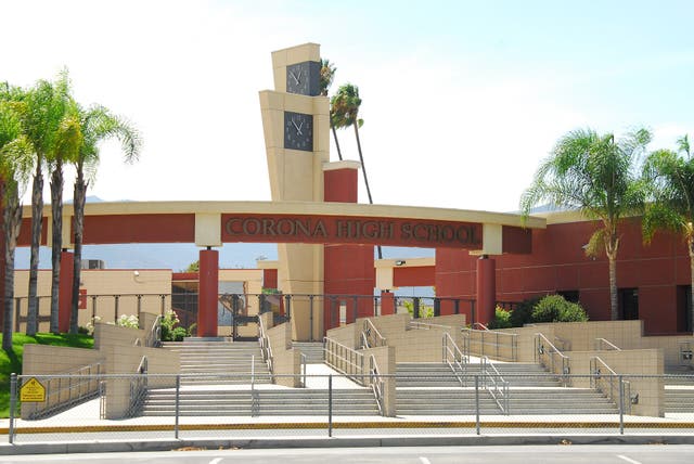 Corona High School is a school of around 2,244 students in Southern California's Inland Empire