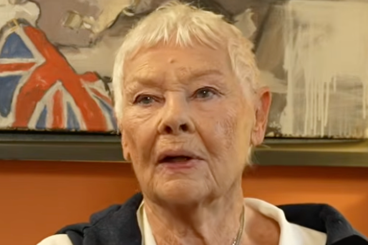 Photo: independent.co.uk Dame Judi Dench Unable to Act or Read Due to Advancing Eye Condition