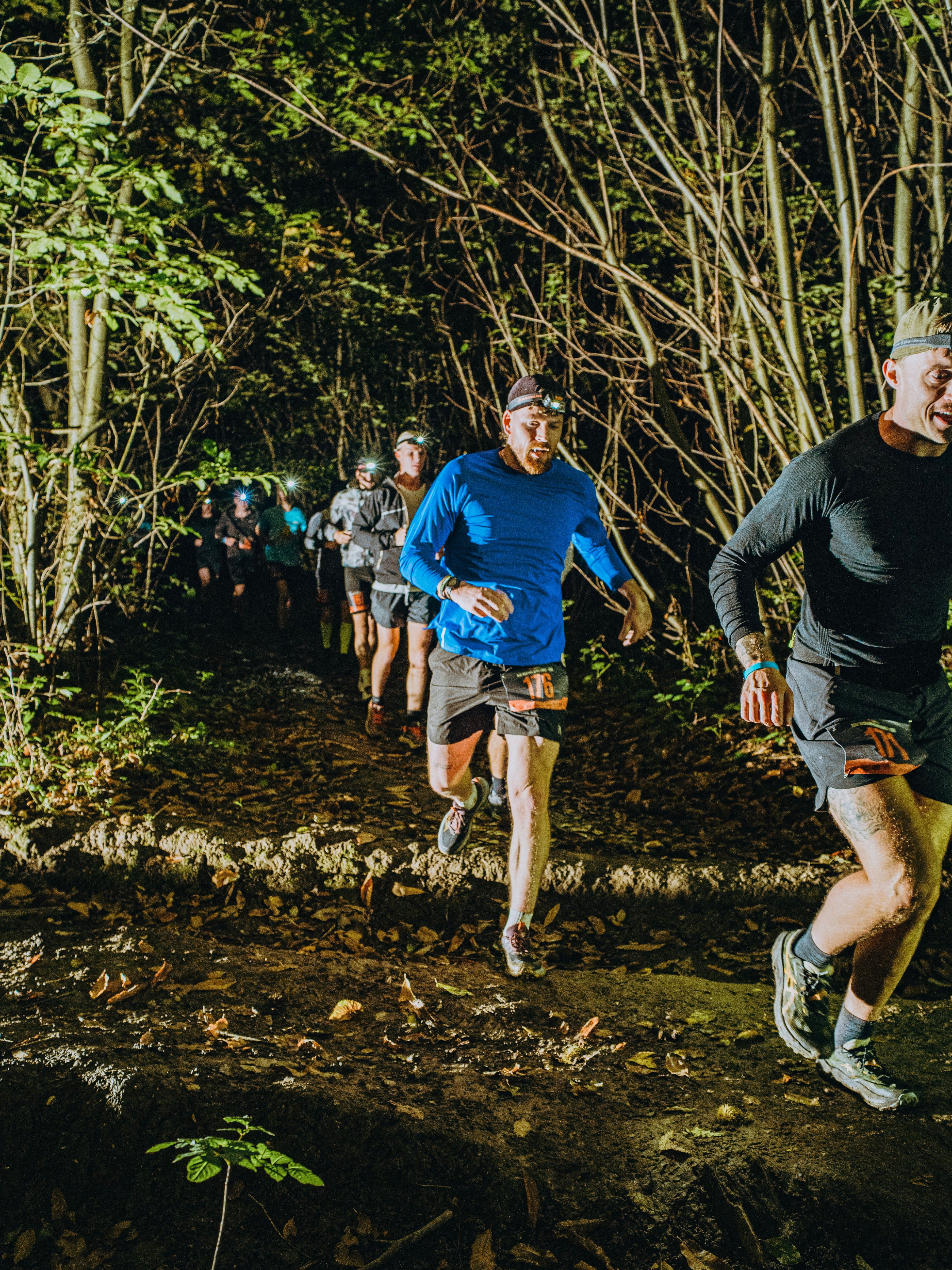 Participants keep completing one 4.167 mile loop every hour for as long as they can at a backyard ultra