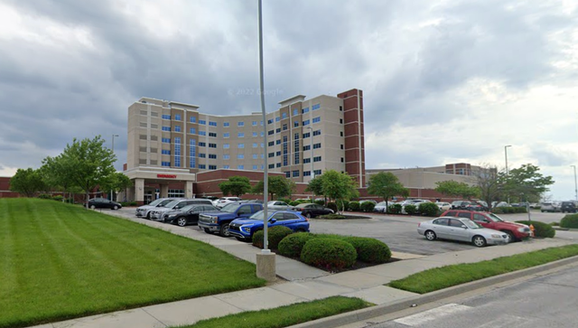 James F. Lawson is accused of shooting his girlfriend to death inside Centerpoint Medical Center in Independence, Missouri, on October 22.