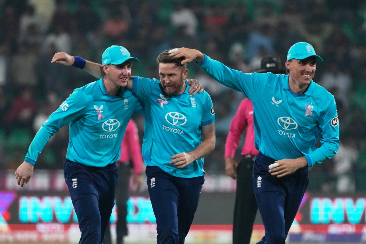 Image accompanying Liam Dawson plays down comparisons with ‘fantastic’ England spinner Adil Rashid, from The Independent