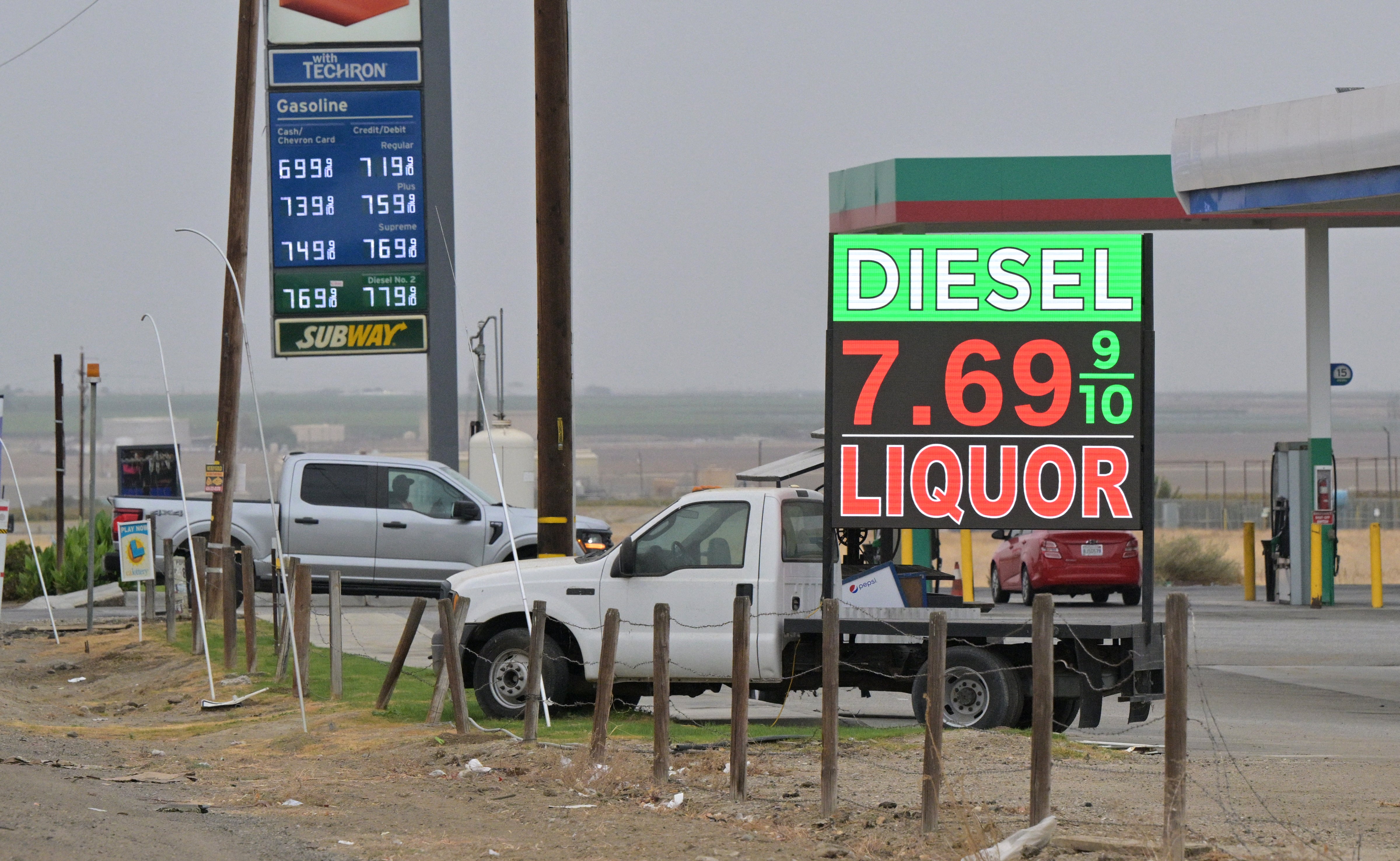 Trump's average gas prices exceed Biden's