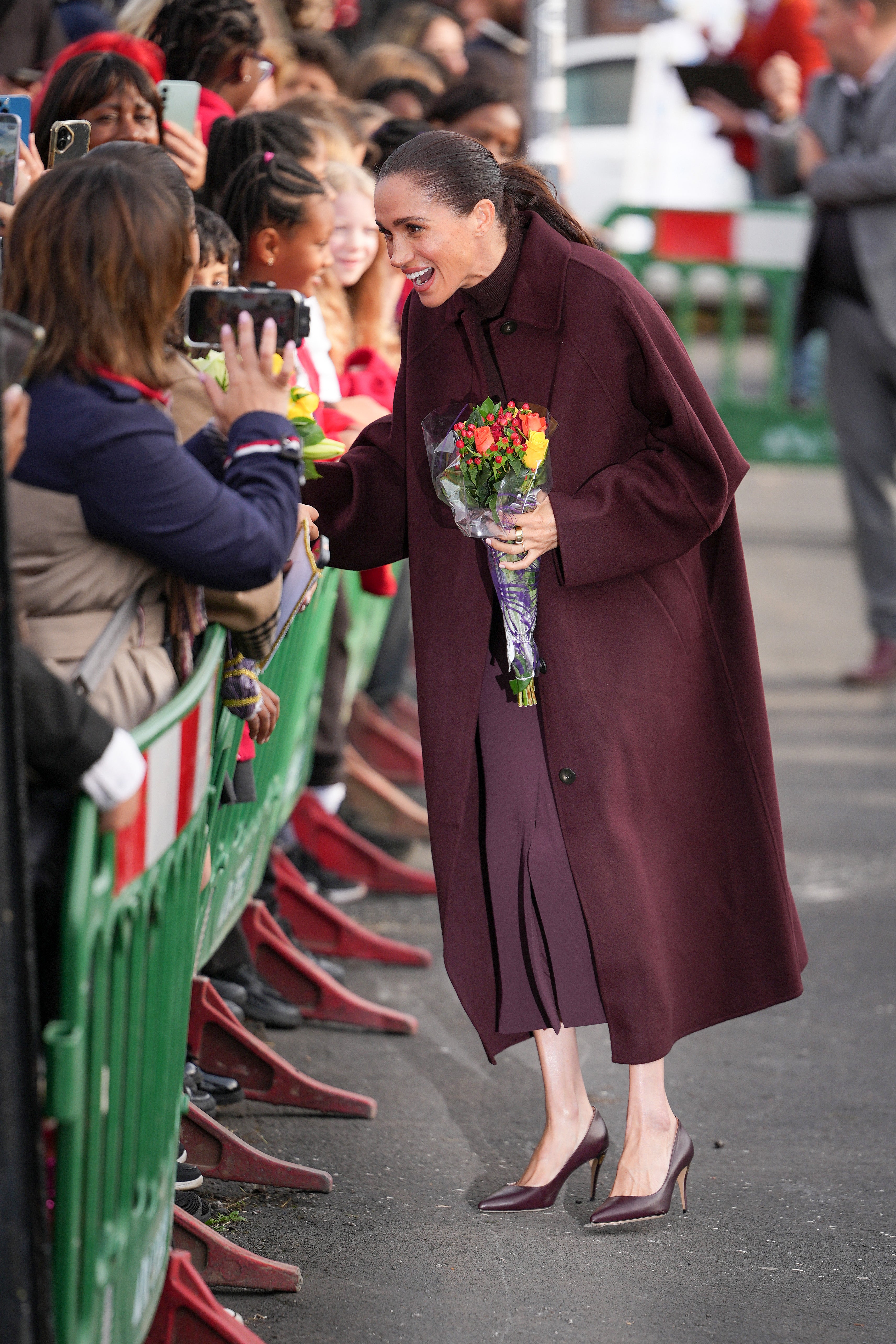 Meghan and Harry visited Nottingham for their first joint engagement last week since returning to the UK - a day before news broke about her father’s alleged child abuse