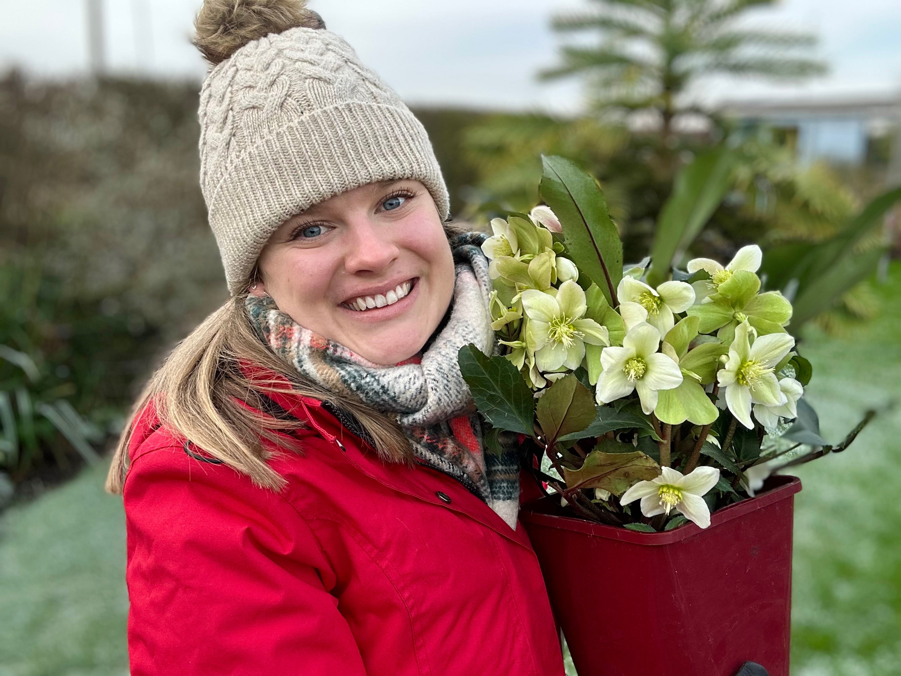 ‘If you’re planting autumn pots, line them with bubble wrap on the inside’