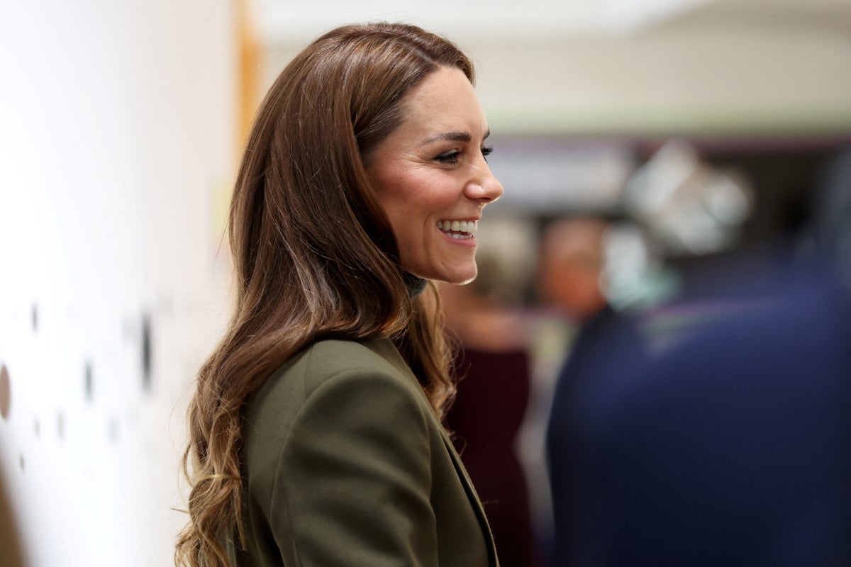 Kate Fielding Kate reflects on her cancer journey during secret visit | The Independent