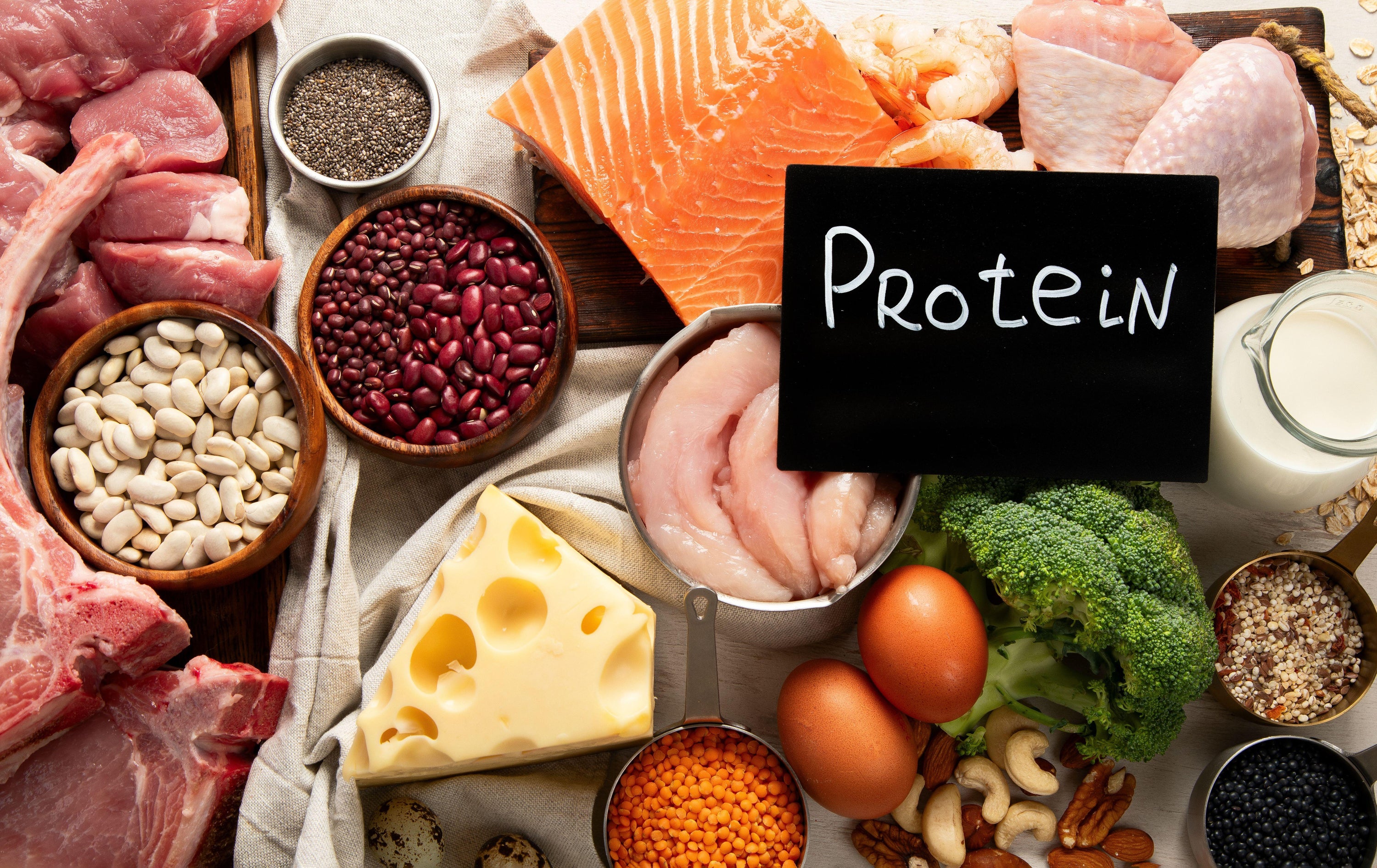 Someone already eating enough protein may gain little from adding more
