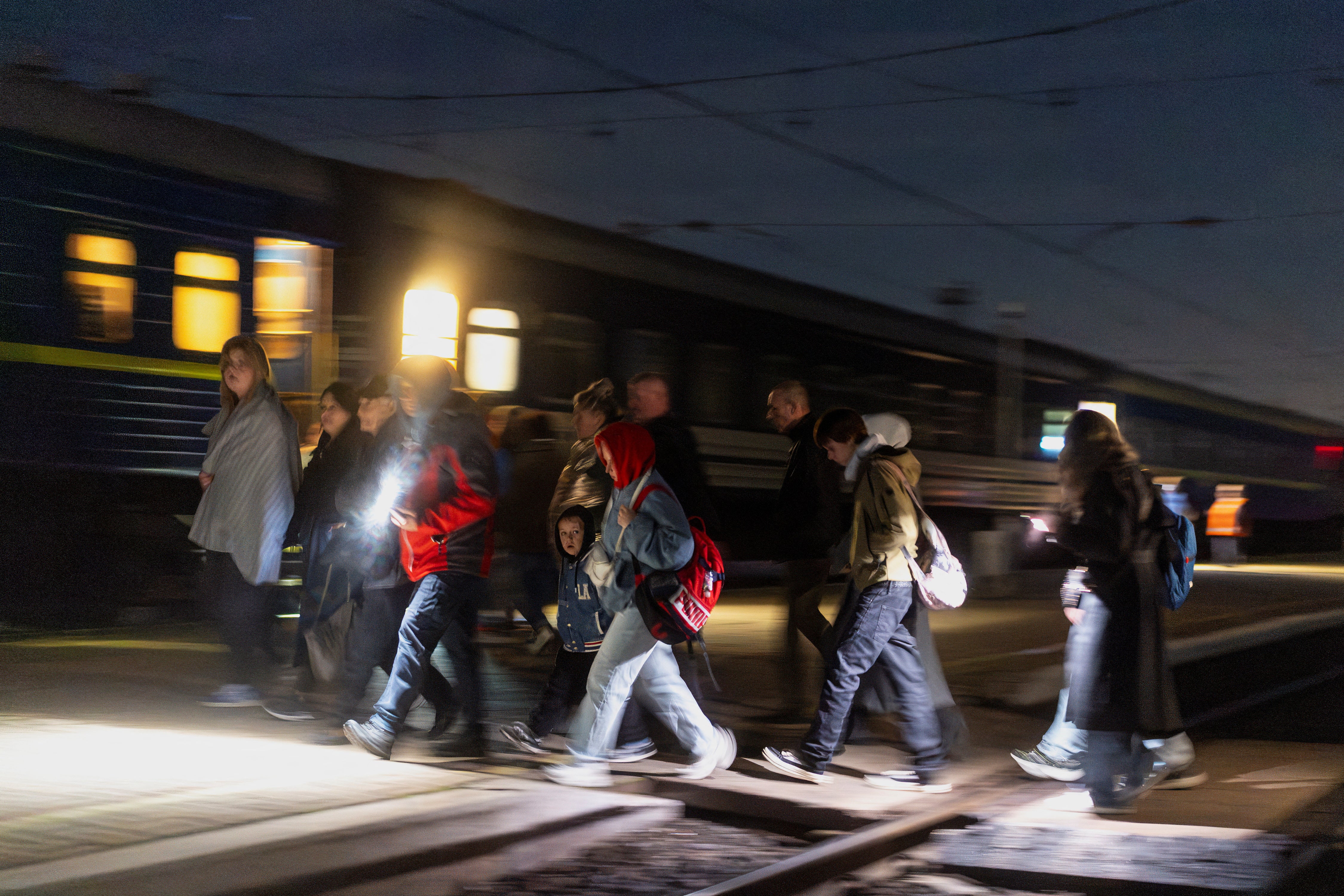 Reality of Ukraine's train travel: Russian drones, forced evacuations ...