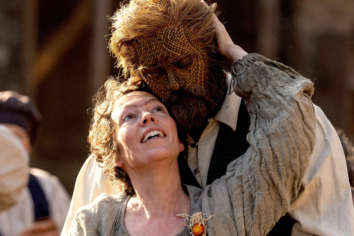 Olivia Colman fornicates with a wicker man in this bawdy, touching comedy – review - The Independent