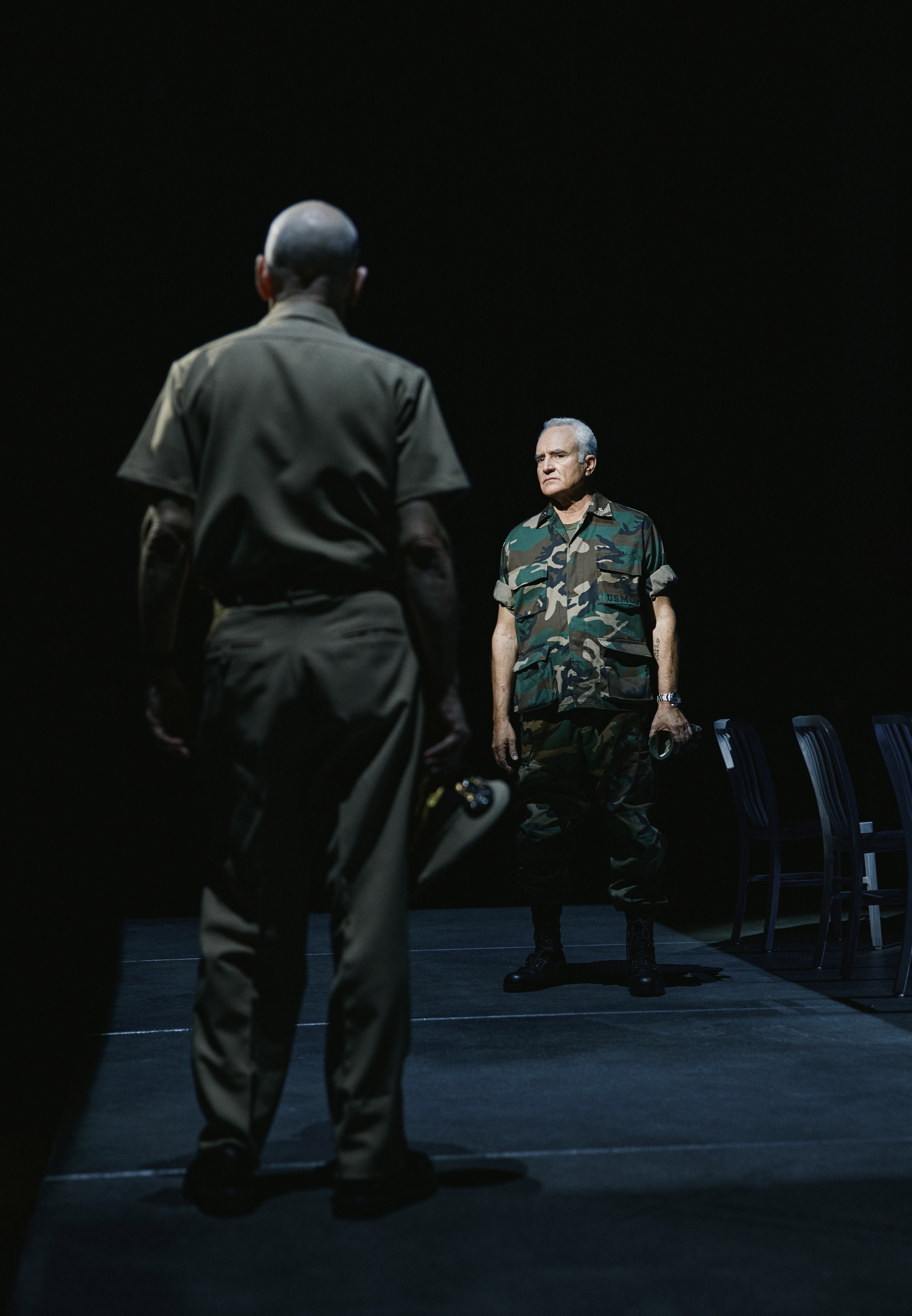 A Few Good Men review: Bradley Whitford and Krysta Rodriguez shine in Broadway revival - The Independent