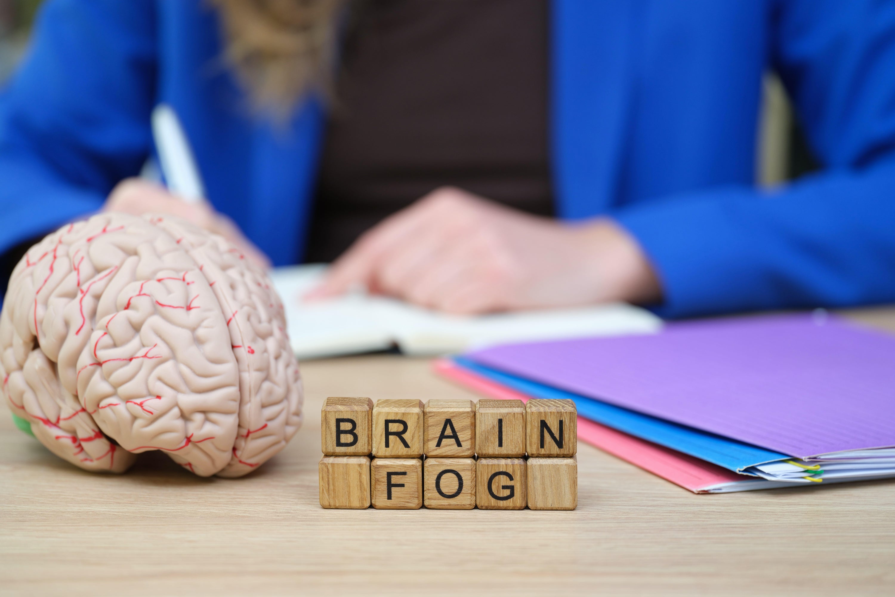 ‘Memory is so important in terms of our executive functioning, so brain fog can lead women to lose confidence in the workplace,’ says Ahmed