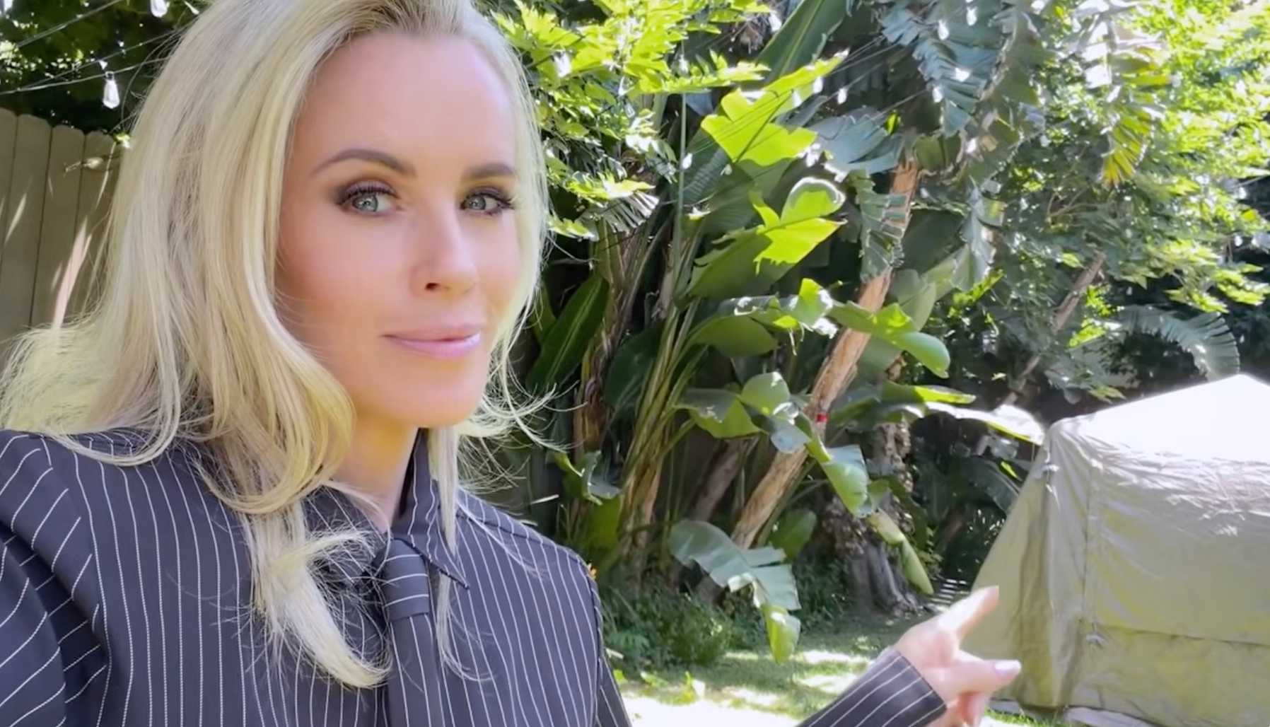 Jenny McCarthy has claimed she is living in a tent because she is ‘too paranoid’ to live indoors as she detoxes her home from mold