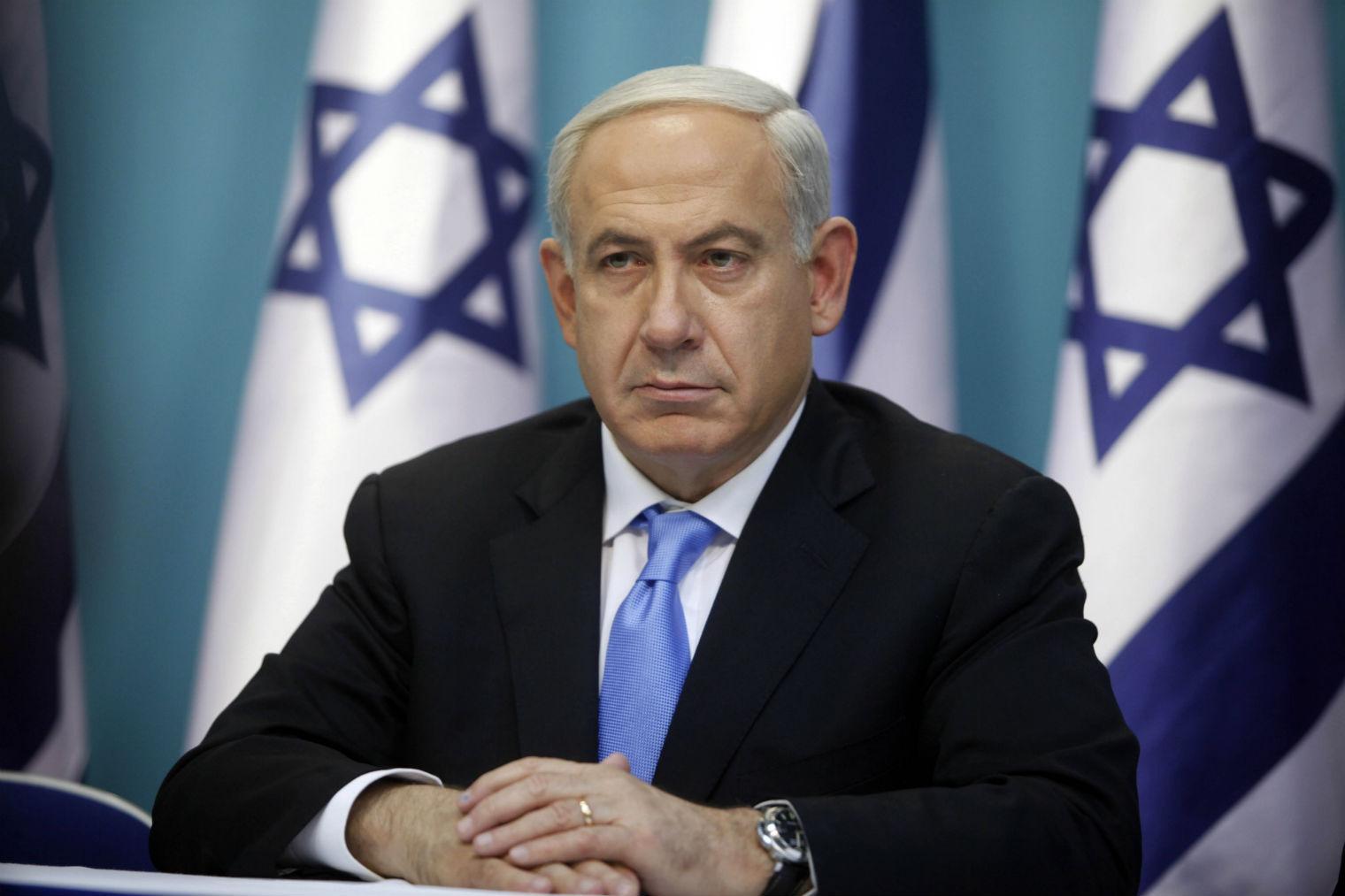 Israeli prime minister Benjamin Netanyahu