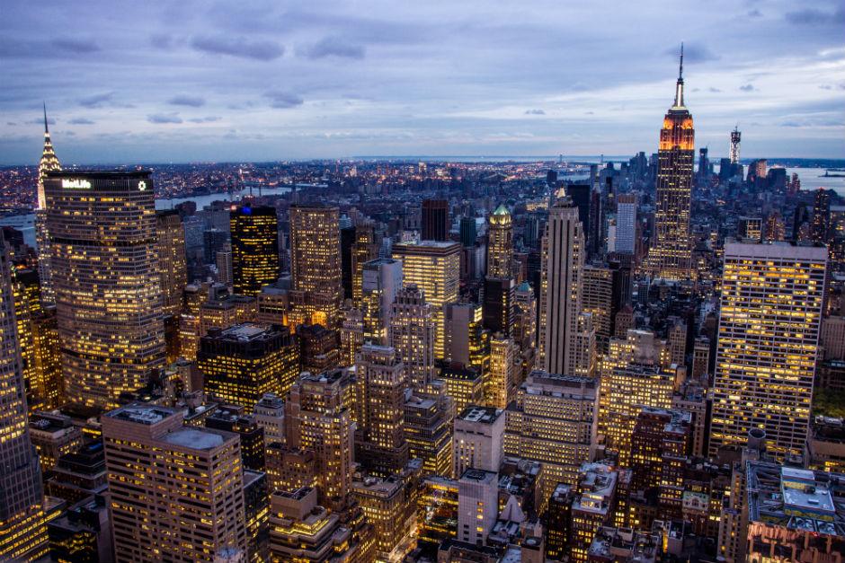 The Manhattan skyline, New York. The United States is still the world's biggest economy according to CEBR