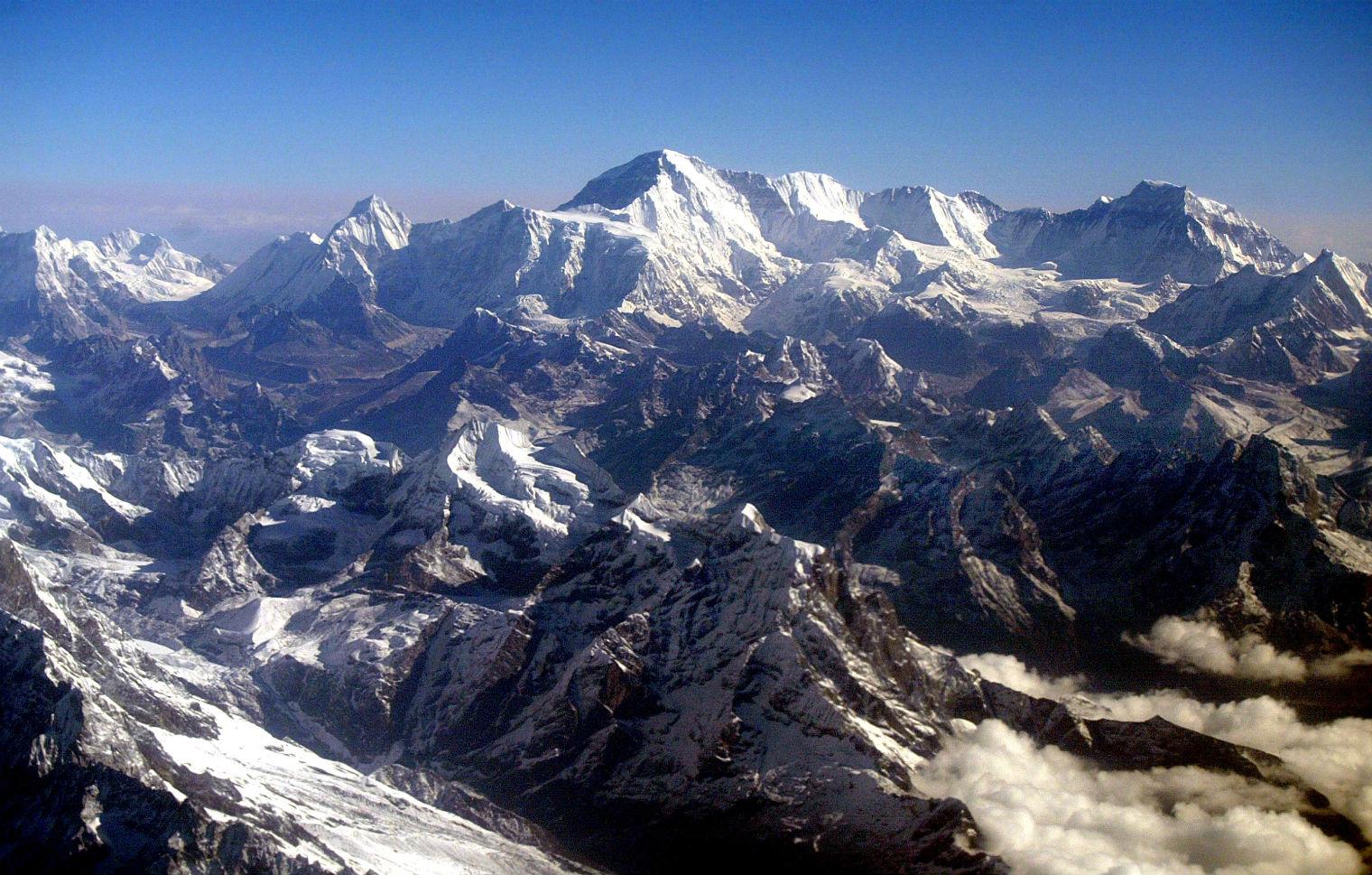 &#13;
Mount Everest has seen a record number of climbers in recent months (Picture: Getty)&#13;