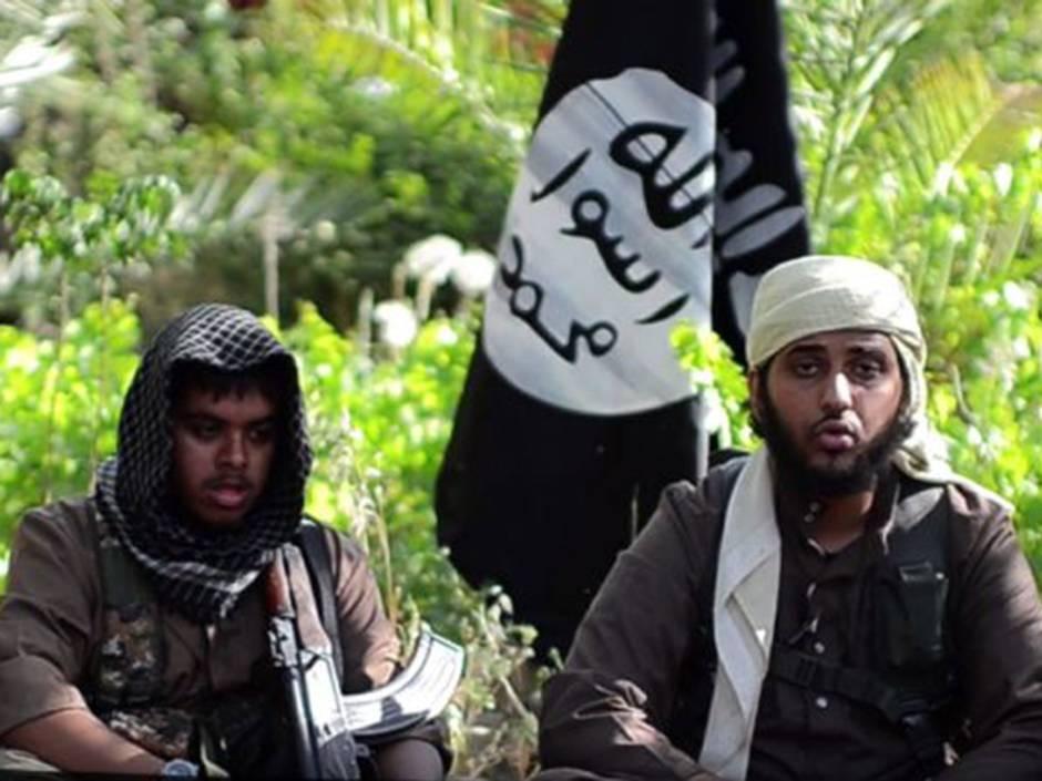 Reyaad Khan, left, and Nasser Muthana appear in a video aimed at recruiting jihadists