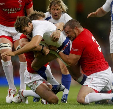 Horsman (right) is thrilled to be playing for his adopted country