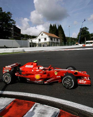 Kimi Raikkonen will be on Pole for today's race