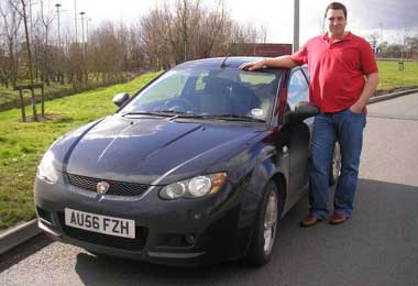 Ricky J Lee tests the Satria