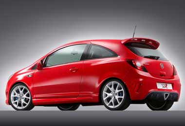 The Vauxhall Corsa VXR