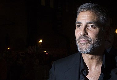 Clooney: 'Famous people ingeneral think that they'regeniuses. They're not.They just got lucky'