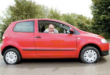 The Fox looks like a wheelie bin