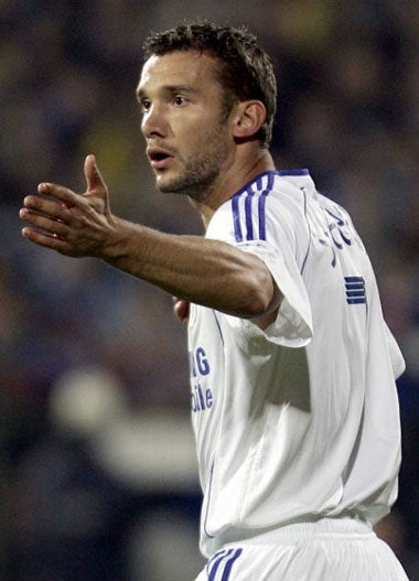 Shevchenko has struck only once in seven League games