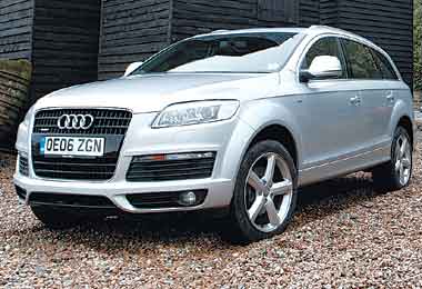 On wheels: Audi Q7