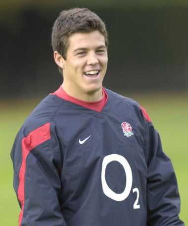 Allen at England's Bisham Abbey training camp