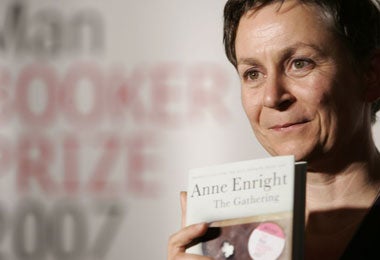 This year's Booker winner, Anne Enright