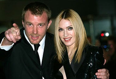 Madonna with husband Guy Ritchie