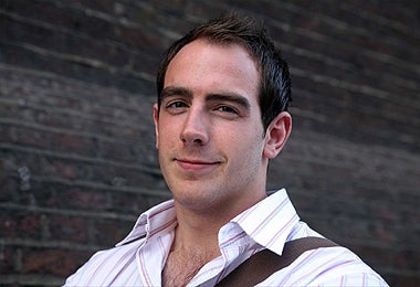 Starting out: Personal trainer Rick Edwards