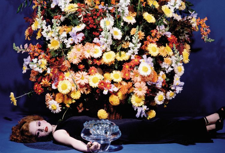 High definition: a selection of classic images by Guy Bourdin, whose prices now start at £12,000