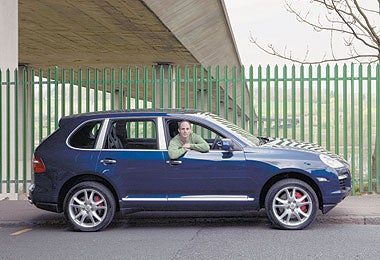 Michael Booth with the Audi TT V6 Quattro Roadster