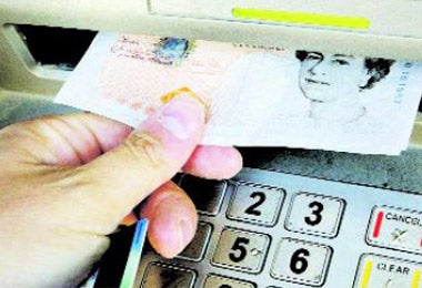 Many cash machines charge upwards of £2 for each withdrawal