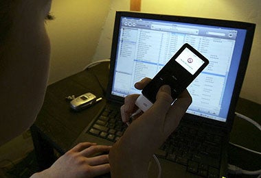 Turn the clicker function off on your ipod as soon as you get it out of the box