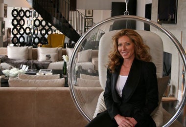 "I don't see it as a celeb hang-out, it's rather the case that I like hosting dinners for friends and, for this purpose, the apartment works perfectly." © Jonathan Evans