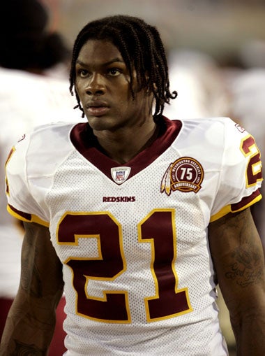 The Redskins safety was shot by an intruder at his home in Miami