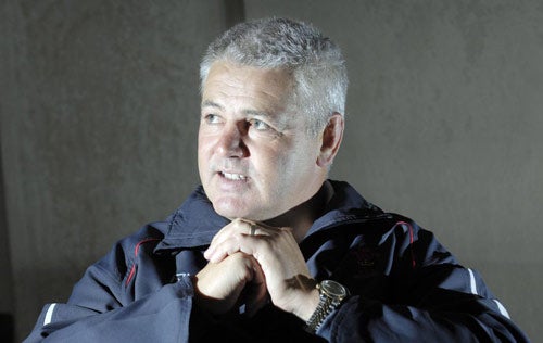 "My wife's coming over for the last couple of weeks of the Six Nations, and the kids will come over for a period in April to see how they like things here"