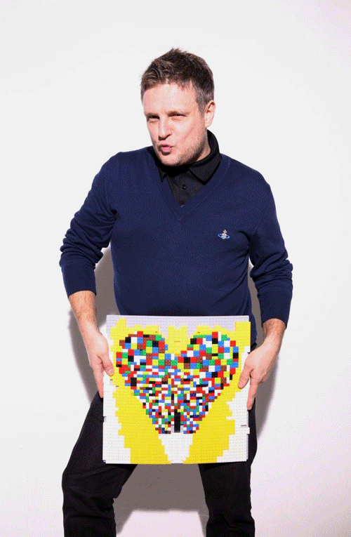 Rankin's model is a copy of his of his photos, called Hundreds and Thousands © David Sandison