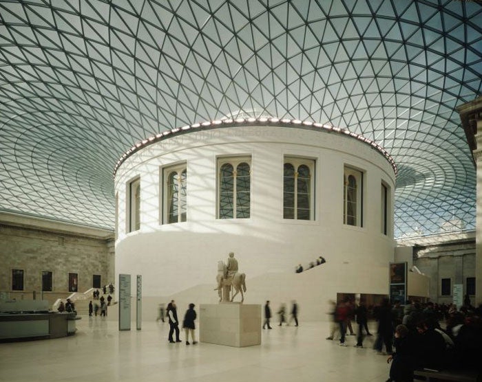 Foster designed the Great Court at the British Museum © Alamy