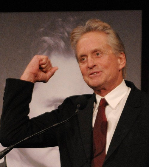 Michael Douglas was 56 when his wife, Catherine Zeta-Jones, gave birth in 2000