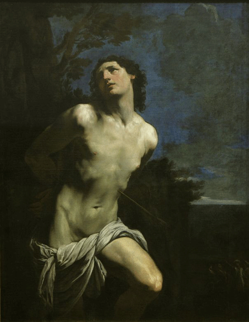 Saints alive: Six of the seven paintings from Guido Reni's St Sebastian series. Click 'more pictures' to scroll through.